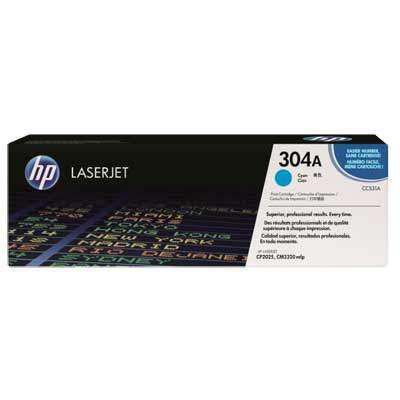 HP CC531A (304A) k&amp;eacute;k eredeti toner