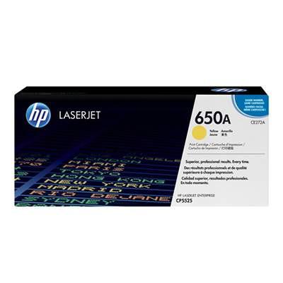 HP CE272A (650A) s&amp;aacute;rga eredeti toner
