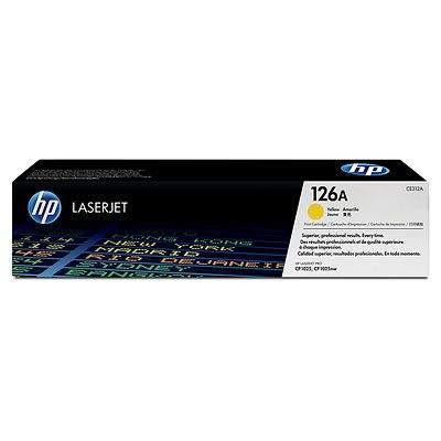 HP CE312A (126A) s&amp;aacute;rga eredeti toner