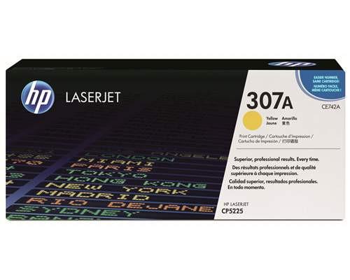 HP CE742A (307A) s&amp;aacute;rga eredeti toner