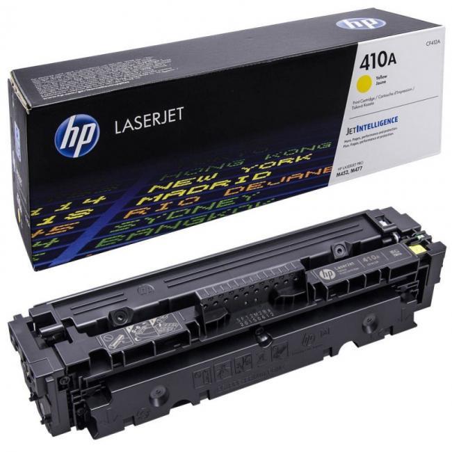 HP CF412A (410A) s&amp;aacute;rga eredeti toner