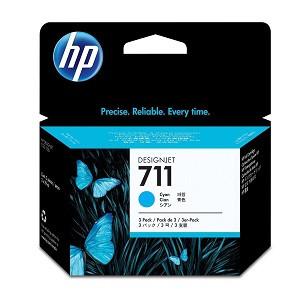 HP CZ134A No.711 k&amp;eacute;k eredeti tintapatron csomag