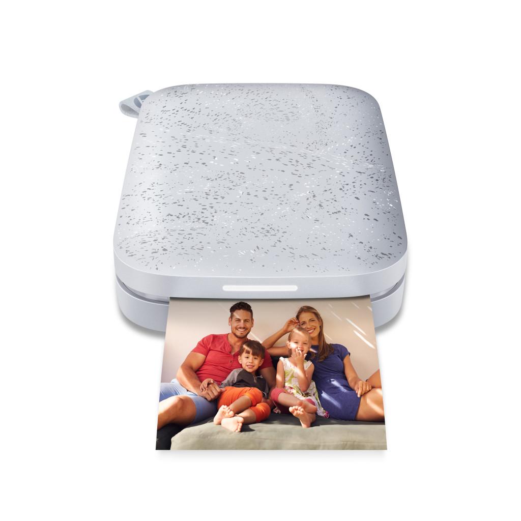 HP Sprocket hordozható fotónyomtató 2x3 hüvelykes fehér