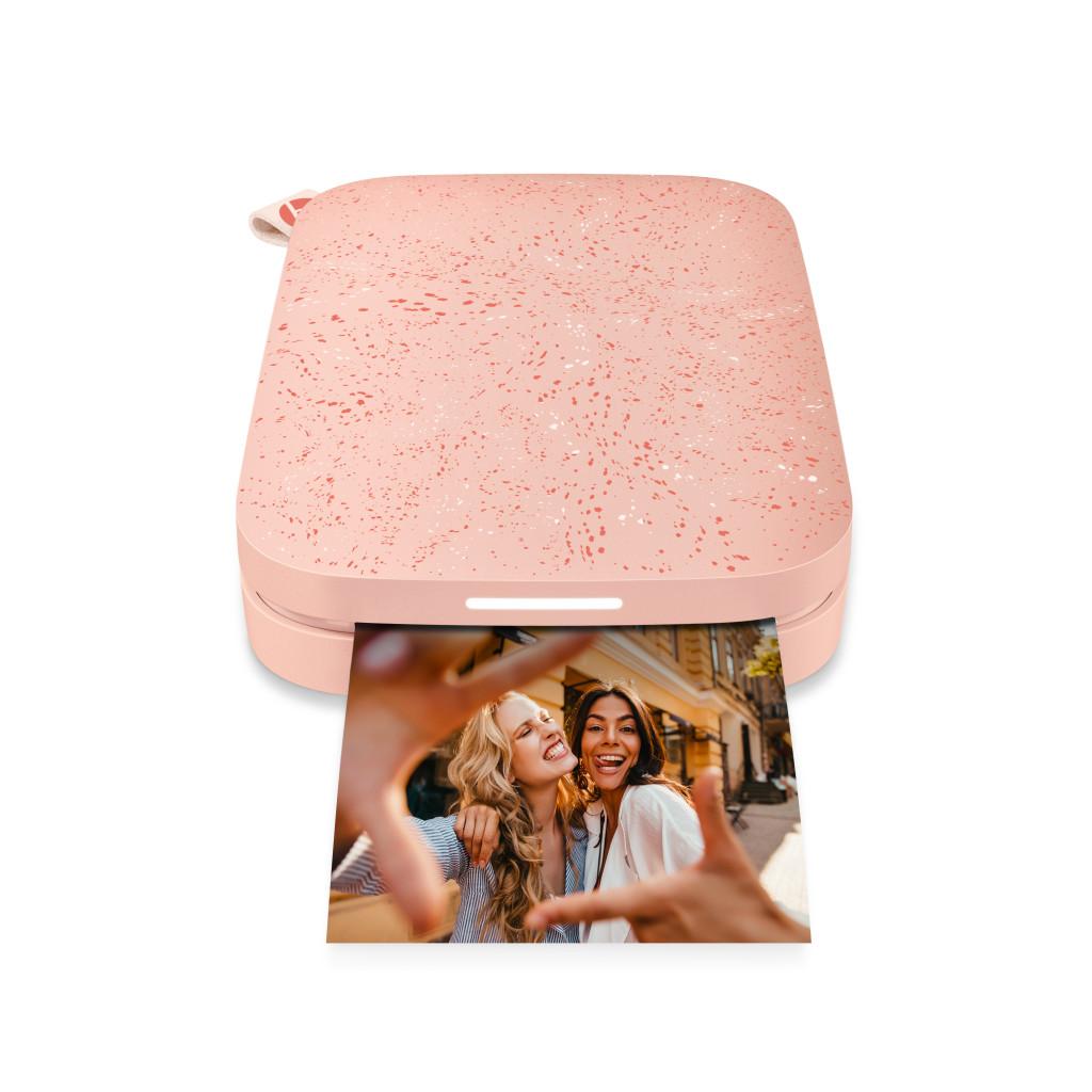 HP Sprocket hordozható fotónyomtató 2x3 hüvelykes rózsaszín