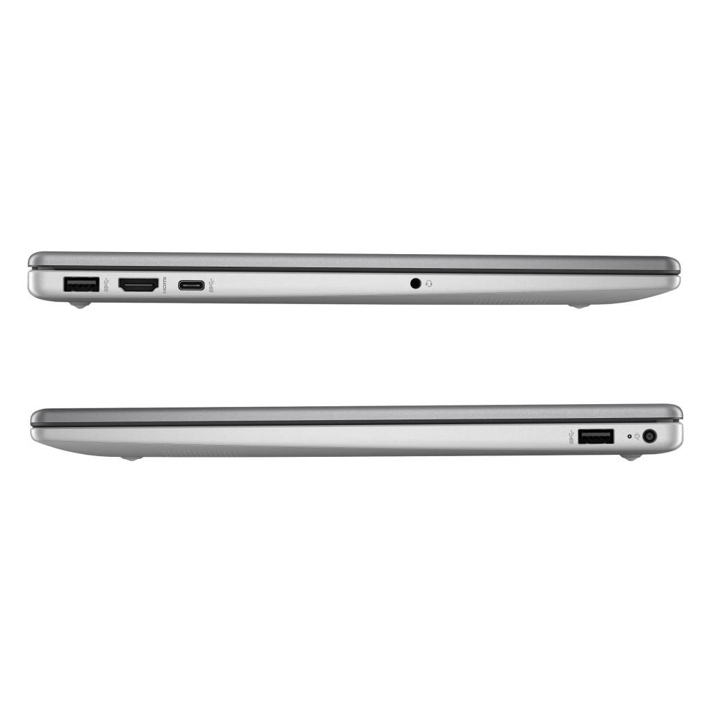 HP255G10, 15.6" FHD AG SVA 250Nits, AMD Ryzen5 7530U HC, 8GB, 512GB PCIe SSD, Radeon RX Vega 7, Silver Aluminium, WIN11, háttérvilágításos billentyűzet, FPR, 3 év gar