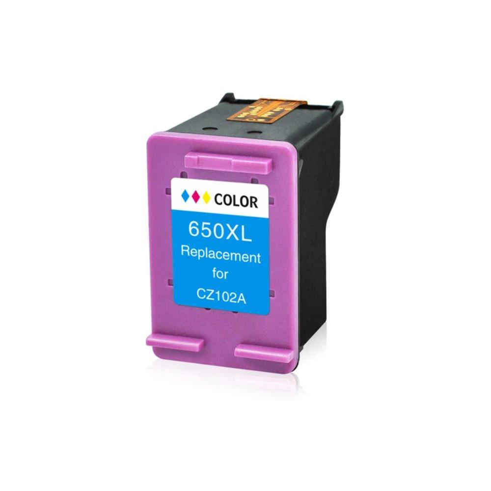 HQ Premium HP 650XL CZ102AE Color Utángyártott Tintapatron