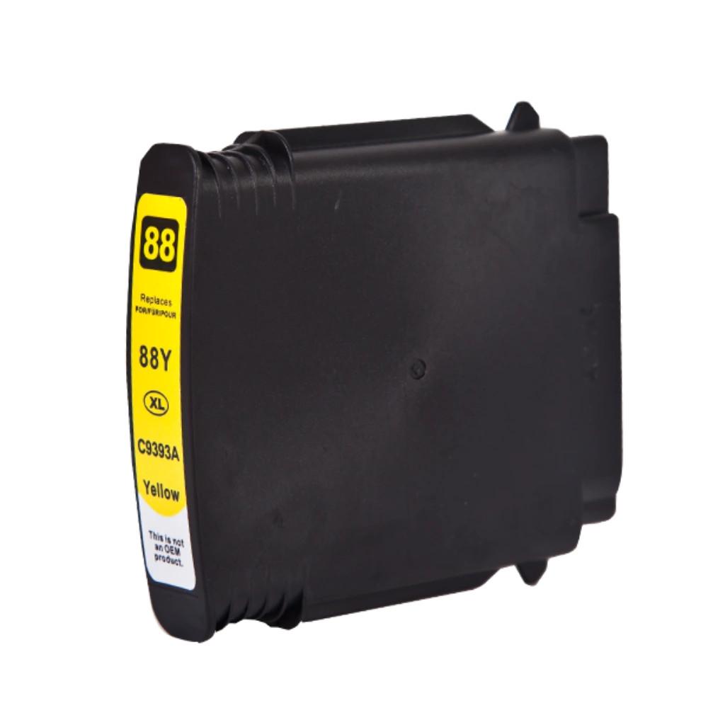 HQ Premium HP 88XL C9393AE Yellow Utángyártott Tintapatron