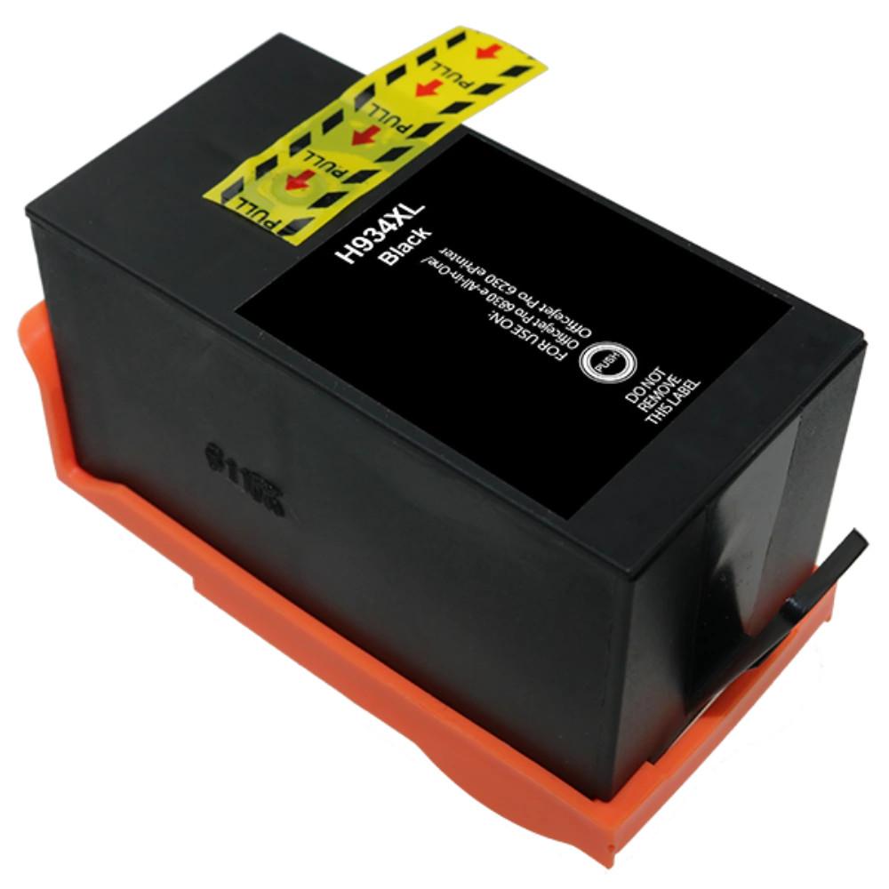 HQ Premium HP 934XL C2P23AE Black Chipes Utángyártott Tintapatron
