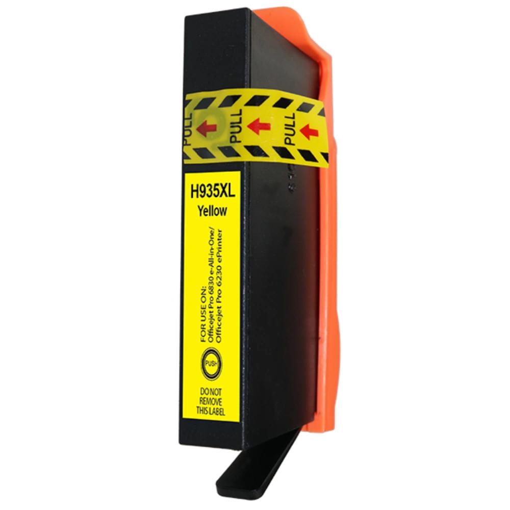 HQ Premium HP 935XL C2P26AE Yellow Chipes Utángyártott Tintapatron