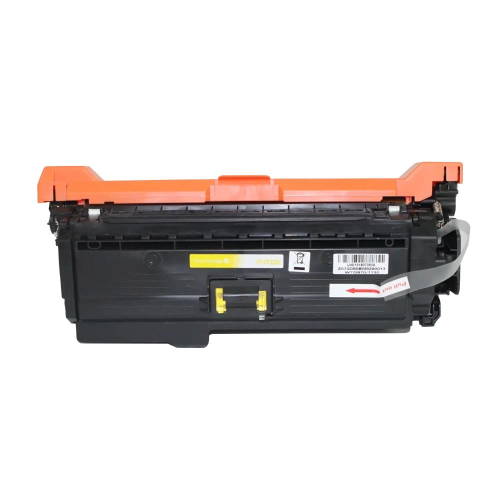 HQ Premium HP CF332A No.654A Yellow Utángyártott Toner 15.000 oldal kapacitás