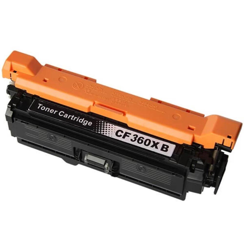 HQ Premium HP CF360X No.508X CRG040H Black Utángyártott Toner 12.500 oldal kapacitás
