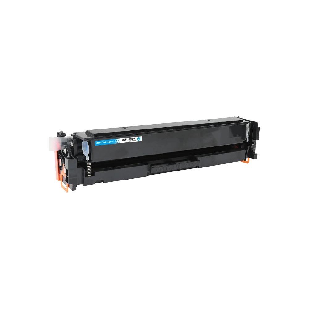 HQ Premium HP W2211X No.207X Cyan Chip Nélküli Utángyártott Toner 2.450 oldal kapacitás