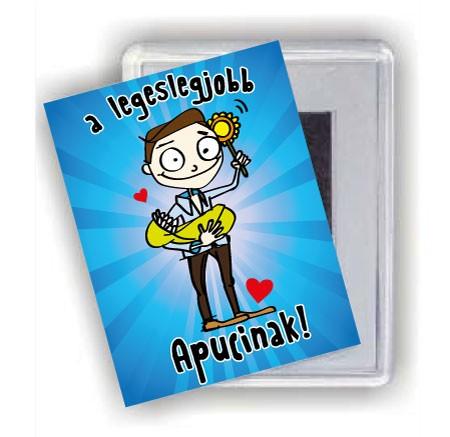 Hűtőmágnes a legeslegjobb apucinak