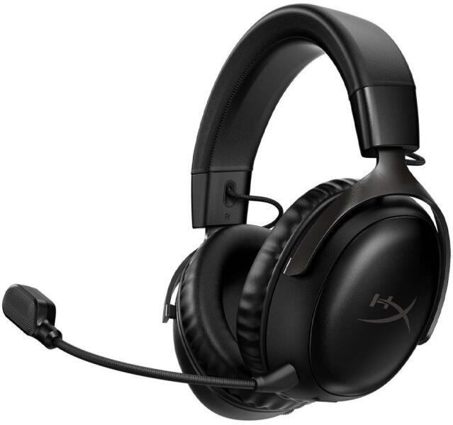HYPERX CLOUD III WIRELESS BONTOTT CSOMAGOLÁSÚ) GAMER FEJHALLGATÓ FEKETE (77Z45AA)