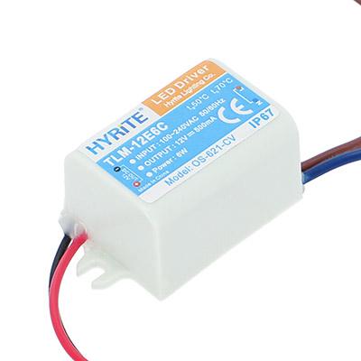 Hyrite LED tápegység 12 Volt - kötődobozba szerelhető (6W/0.5A) IP67, Hyrite