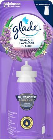 Illatosító készülék utántöltő, 18 ml, GLADE by brise "Sense&amp;Spray, levendula
