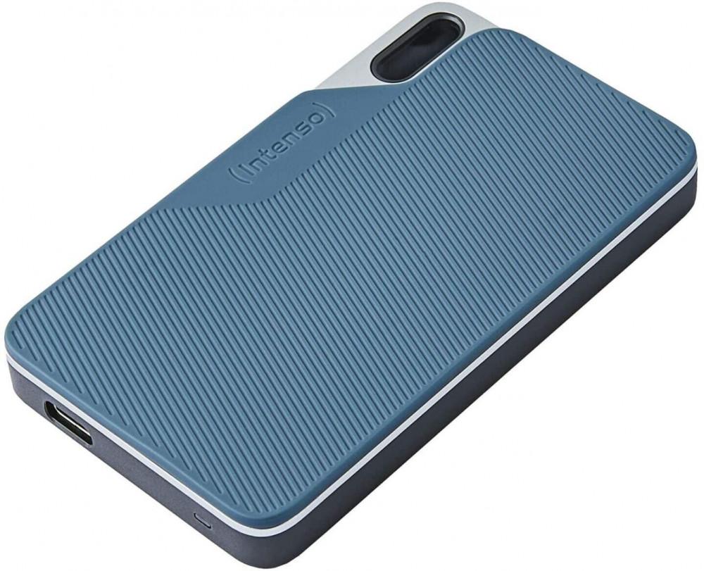 Intenso 250GB USB3.2 Type-C External SSD TX100 Grey/Blue