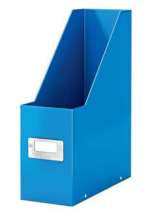 Iratpapucs, PP/karton, 95 mm, LEITZ "Click&amp;Store", kék