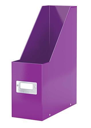 Iratpapucs, PP/karton, 95 mm, LEITZ "Click&amp;Store", lila