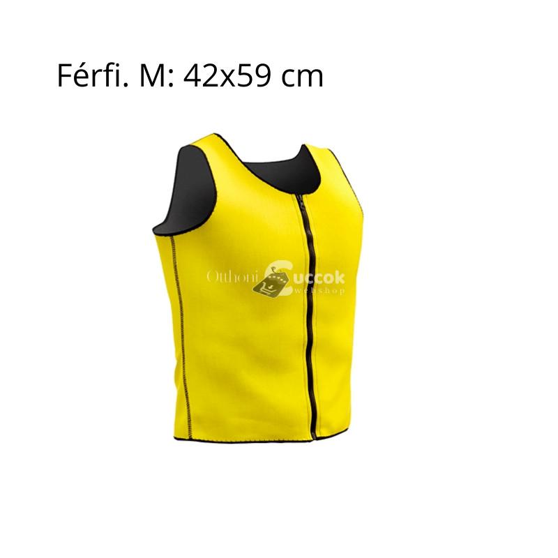 Izzasztó mellény, szauna mellény Férfi M