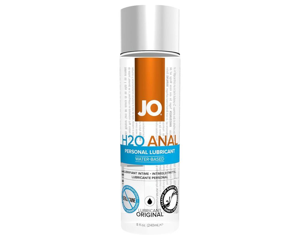 JO H2O Anal Original - vízbázisú anál síkosító (240ml)