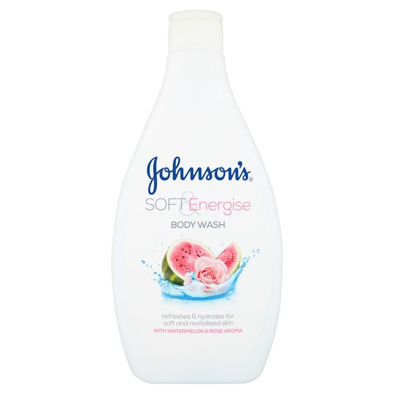 Johnson's tusfürdő 400 ml Soft Energise Waterlemon&amp;Rose Aroma 