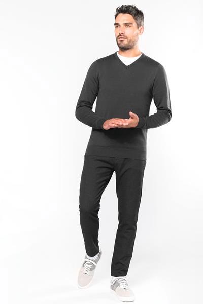 Jumper férfi üzleti pulóver - 3XL - navy