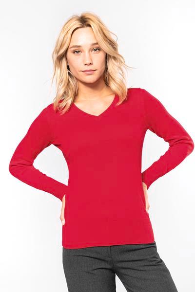 Jumper női üzleti pulóver - L - Light Royal Blue