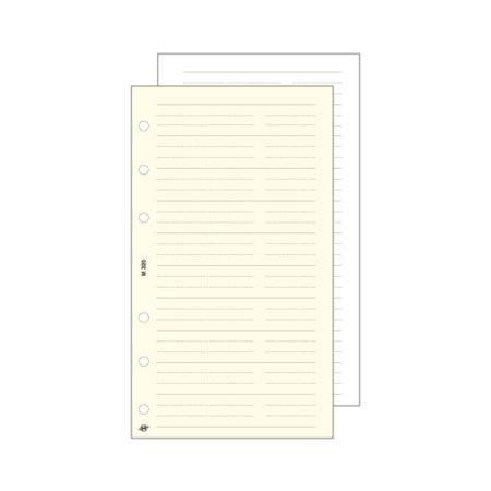 Kalendárium betét, telefon bianco, "M", SATURNUS, fehér