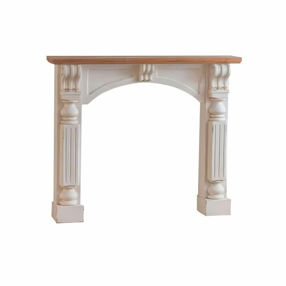 Kandalló védőrács DKD Home Decor 120 x 25 x 100,5 cm Fenyő Fa MDF