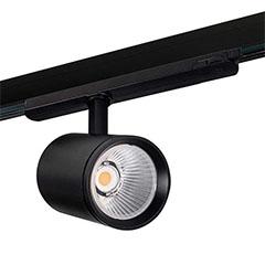 Kanlux ACORD ATL1 sínes LED lámpa, fekete - 30W (60°) meleg fehér