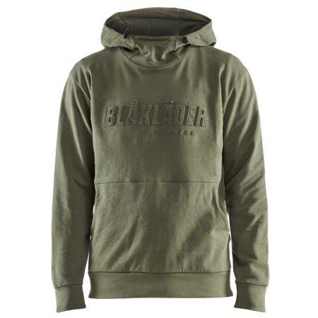 Kapucnis pulóver 3D 3530-1158 - 2XL - sötét sötétkék