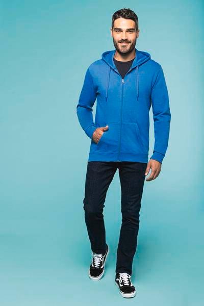 Kariban kapucnis unisex  pulóver XS-4XL-ig - XS - Forest Green