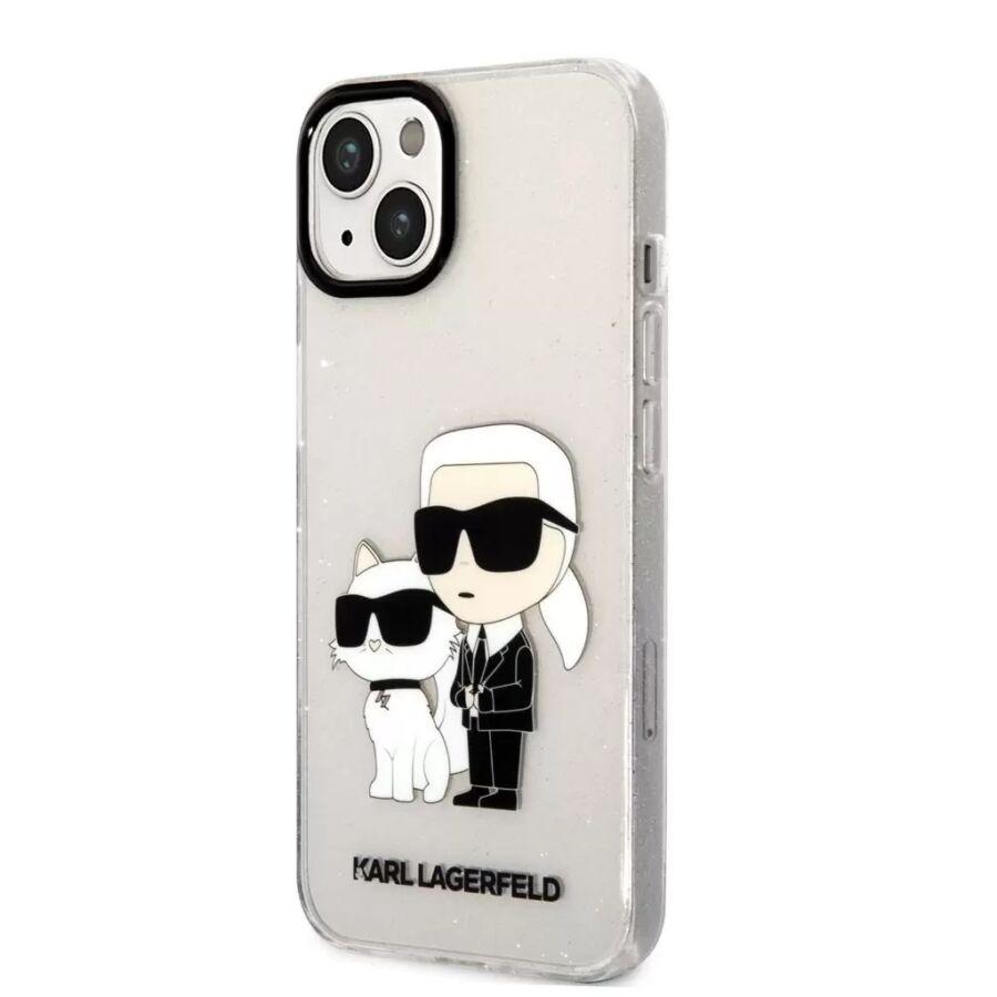 Karl Lagerfeld tok átlátszó (KLHCP13MHNKCTGT) Iphone 13 készülékhez