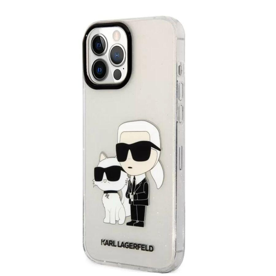 Karl Lagerfeld tok átlátszó (KLHCP13XHNKCTGT) Iphone 13 Pro Max készülékhez