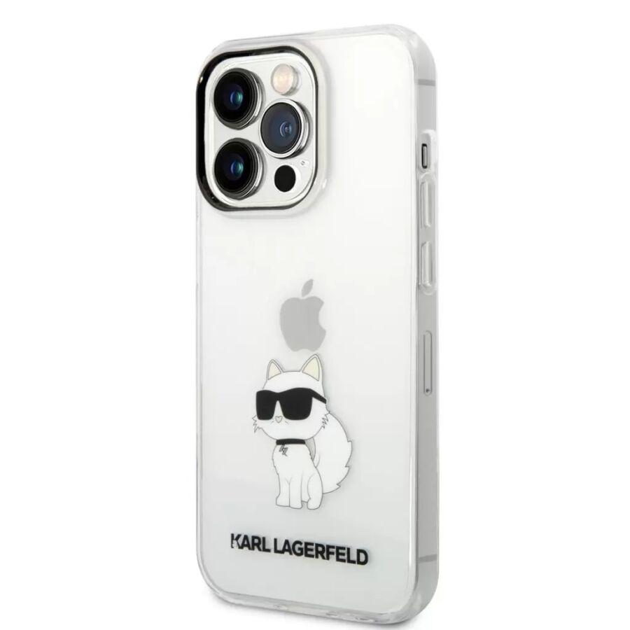 Karl Lagerfeld tok átlátszó (KLHCP14XHNCHTCT) Iphone 14 Pro Max készülékhez