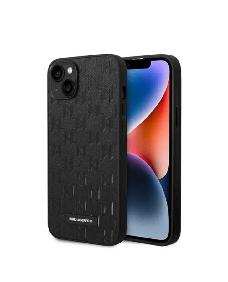 Karl Lagerfeld tok ,fekete iPhone 14 készülékhez
