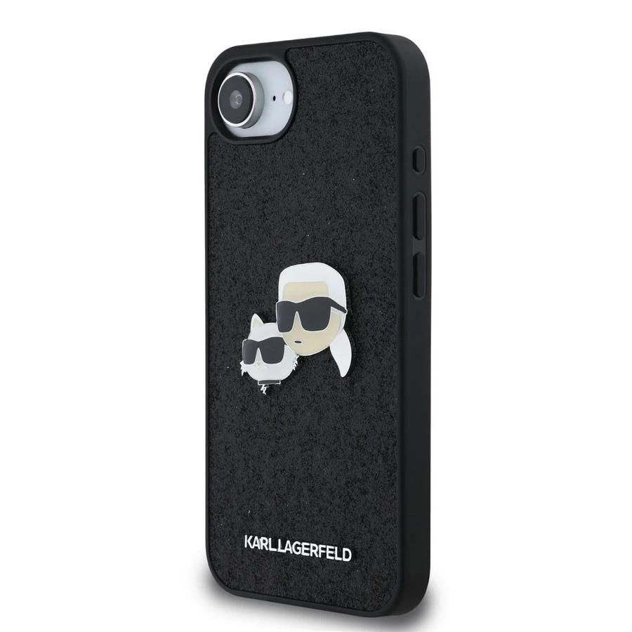 Karl Lagerfeld tok fekete KLHCPSE4PFGKCPK Apple Iphone 16e készülékhez