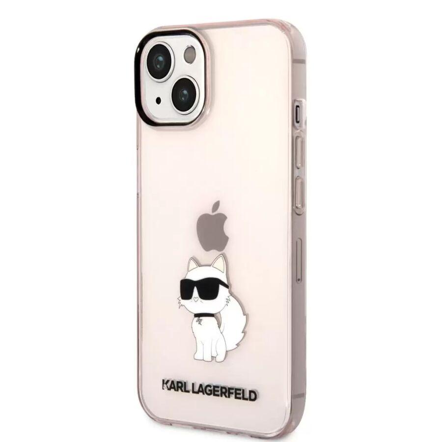 Karl Lagerfeld tok pink (KLHCP14SHNCHTCP) Iphone 14 készülékhez