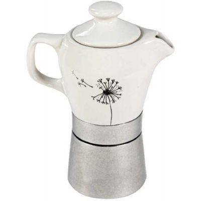 KÁVÉFŐZŐ 2 SZEMÉLYES, PORCELÁN 'ÉDES KETTES'