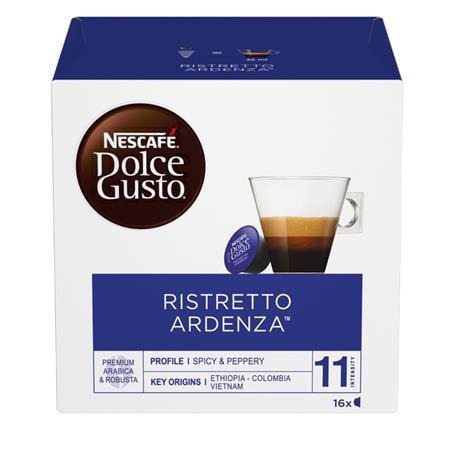 Kávékapszula, 16 db, NESCAFÉ DOLCE GUSTO "Ristretto Ardenza"
