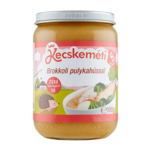 Kecskeméti brokkoli pulykahússal 5hó+ 190g