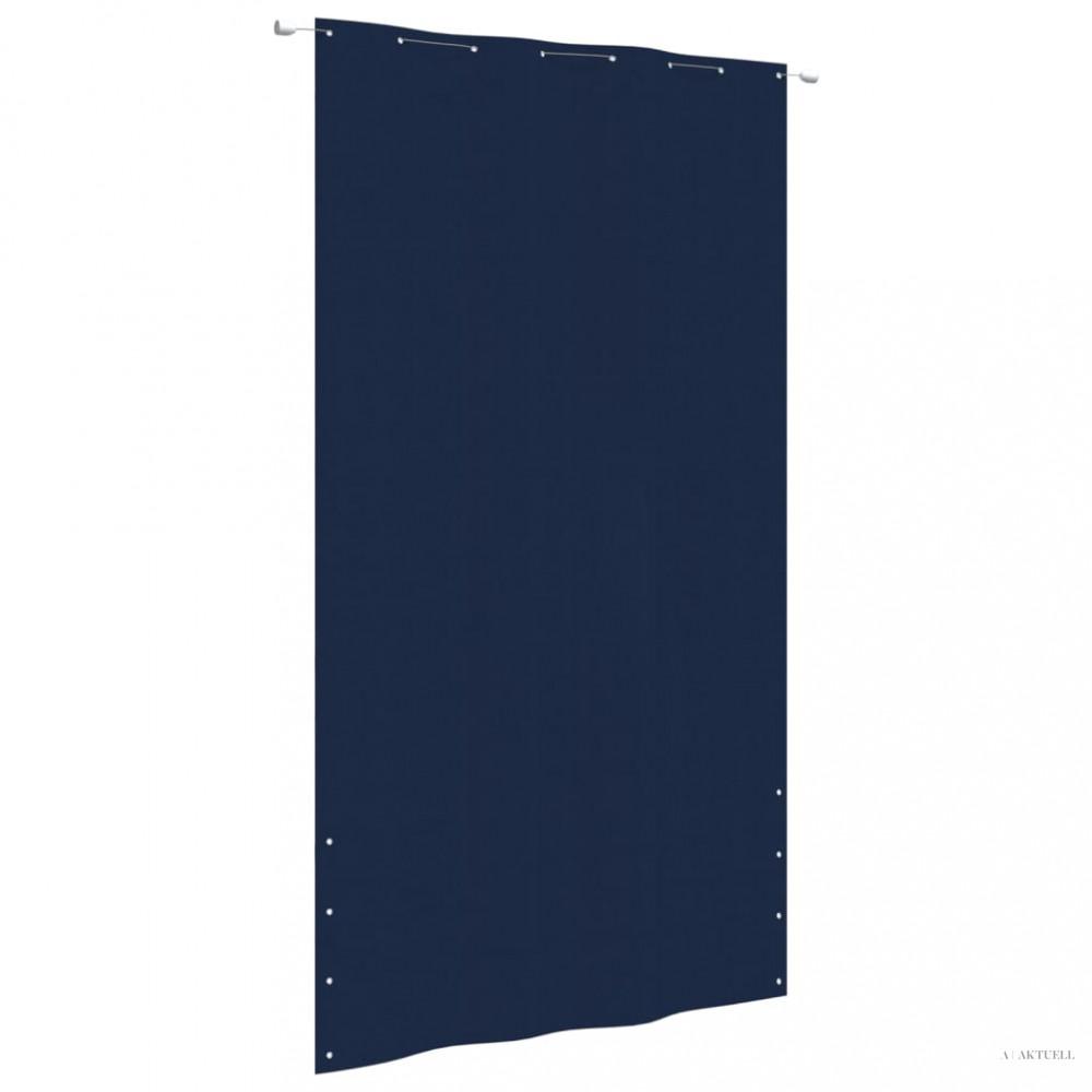 Kék oxford-szövet erkélyparaván 160 x 240 cm