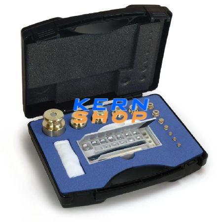KERN 344-064 Súlysorozat, Súlykészlet, műa.tartóban 1 g - 1 kg M1