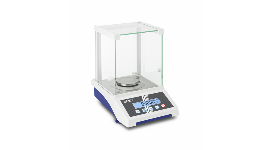 KERN AXE 200-4 (220g/0,0001g) digitális labor és analitikai mérleg automatikus belső kalibrálással
