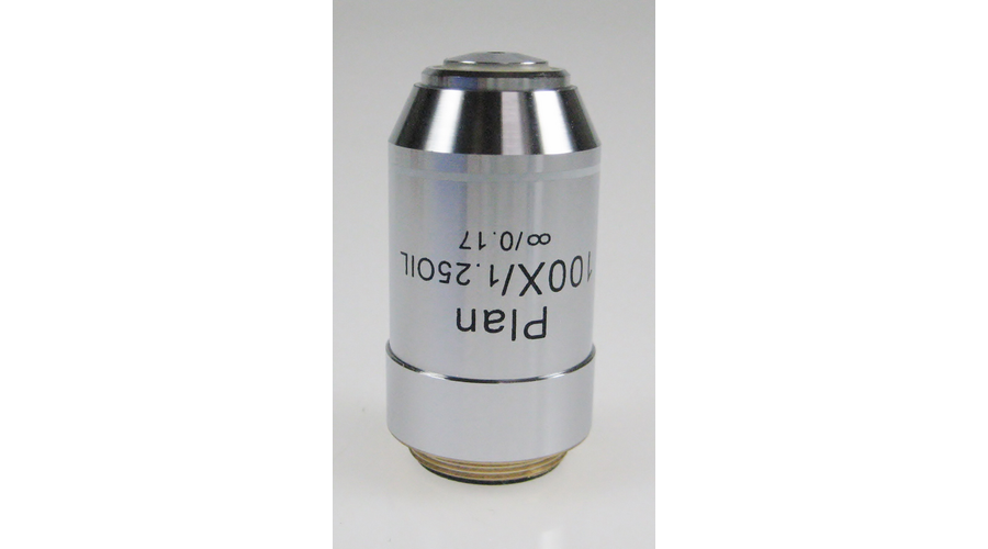 KERN OBB-A1240 infinity planakromatikus 100 x / 1,25 W.D. (0,19 mm) (oil) (sprung) mikroszkóp objektív lencse az OBN-158 és 159 mikroszkóphoz