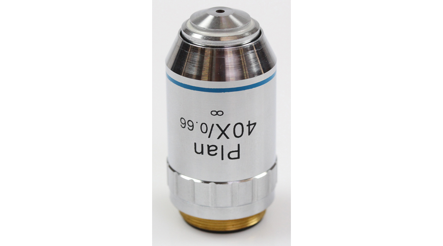 KERN OBB-A1257 infinity planakromatikus 40 x / 0,65 W.D. (0,65 mm) (sprung) mikroszkóp objektív lencse az OBN-158 és 159 mikroszkóphoz