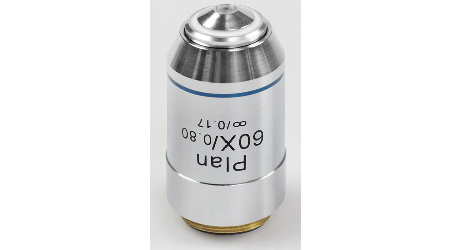KERN OBB-A1270 infinity e-plan 60 x / 0,8 W.D. (0,33 mm) (sprung) mikroszkóp objektív lencse az OBL és OBN családhoz