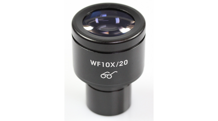KERN OBB-A1448 WF 10 x / d=20 mm mikroszkóp szemlencse (with Pointer) 23,2 mm teljes átmérő az OBN és OBL családhoz
