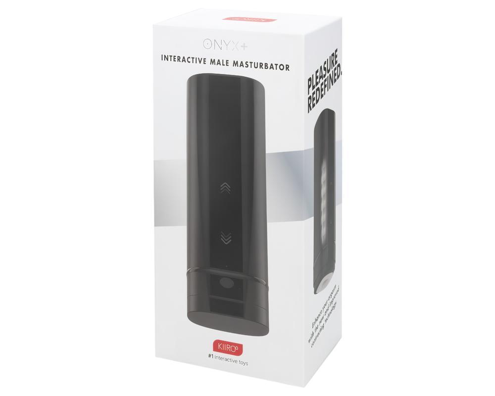 Kiiroo Onyx+ - interaktív maszturbátor (fekete)